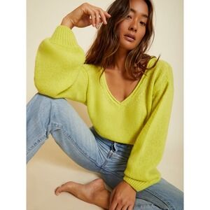 NWT Nation LTD Zoya Open Neck Sweater in Ace Women XS Alpaca,Merino,Wool $286